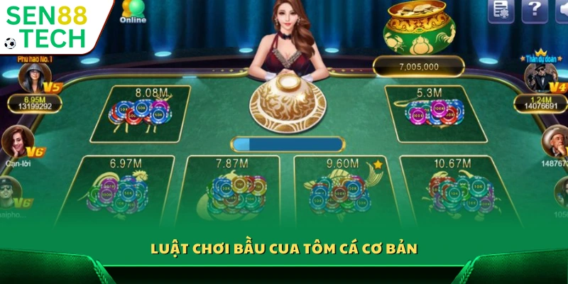 Đôi nét tổng quan về trò bầu cua tôm cá tại Sen88