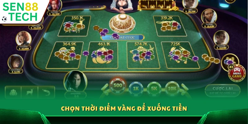 Lựa chọn đúng lúc để đặt cược hiệu quả