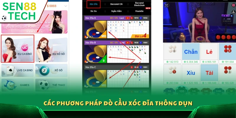 Cách dò cầu xóc đĩa – Những mẹo giúp tăng độ chính xác 3 Những cách dò cầu xóc đĩa phổ biến