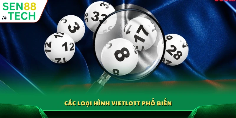 Những sản phẩm Vietlott hay gặp