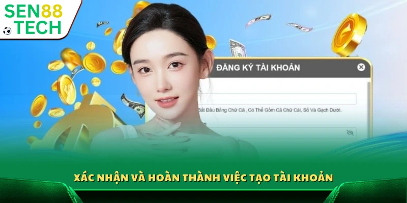 Bước 4: Hoàn tất quá trình đăng ký và kích hoạt tài khoản