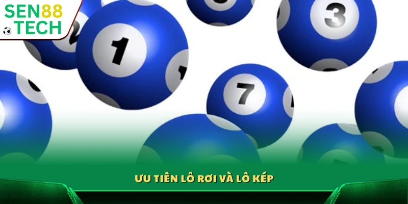 Nên chú ý lô rơi và lô kép